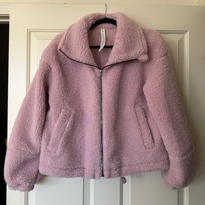 Lululemon Cinchable Fleece in Peony Size 6